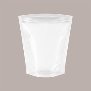 ถุงเก็บอาหารใส PET Doypack ขนาด 110x185+35+35 มม. แพ็ค 2 ห่อ x 50 ชิ้น - Product Image 3