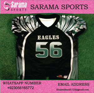 Ropa deportiva sublimación personalizada conjuntos de uniformes de fútbol americano/al por mayor último diseño uniforme de fútbol americano - Product Image 5