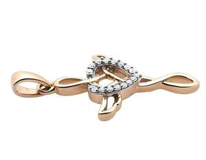 Nouveauté S925 argent Sterling avec coeur de diamant Moissanite rond avec croix pendentif religieux pour femmes hommes - Product Image 2