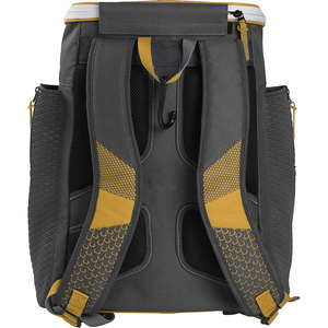 Sac à dos de baseball et de softball personnalisé avec compartiment à chaussures et sac à batte à roulettes avec crochet de clôture pour l'expédition et la livraison de casque - Product Image 3