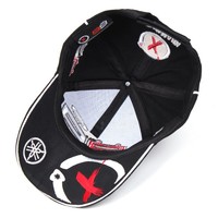 Topi bisbol 100% katun kualitas tinggi topi bisbol tali bordir Logo 5 Panel kustom kustom