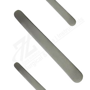 Depresor de lengua de acero inoxidable, instrumento quirúrgico de 184mm de largo, Manual, certificado CE, uso hospitalario reutilizable, fabricado en Pakistán - Product Image 1