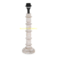 Base de lampe de table en laiton et blanc antique support E27 support de lampe de bureau de chevet décoratif de style vintage pour décor d'hôtel de bureau à domicile