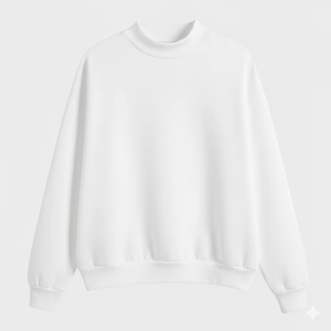 Pull à col montant long et ample pour femme avec logo sur le devant, tissu doux et respirant pour un confort décontracté, vêtement d'hiver - Product Image 5