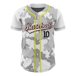 เสื้อเบสบอลระบายอากาศได้ดี พร้อมดีไซน์ตามสั่ง ป้องกันแบคทีเรีย ป้องกันรังสียูวี บริการ OEM รับทำชื่อทีมตามสั่ง - Product Image 1