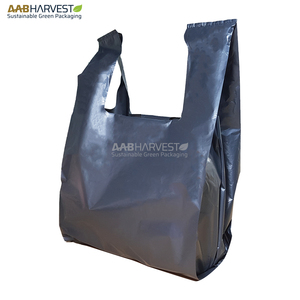 ถุงขยะพลาสติกรีไซเคิลแบบมีหูหิ้ว วัสดุ HDPE พิมพ์ลายกราเวียร์ สำหรับห้องนั่งเล่น ราคาขายส่ง - Product Image 5
