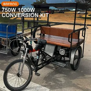BAFANG philippines e bike 3 wheel e-bike conversion kit mountain bike elettrica mid motor kit