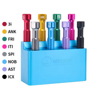 Juego de Destornilladores para Implantes Dentales, 8 Piezas, Destornilladores de Precisión de Acero Inoxidable, Soporte Ergonómico, Instrumento con Certificación CE - Product Image 6