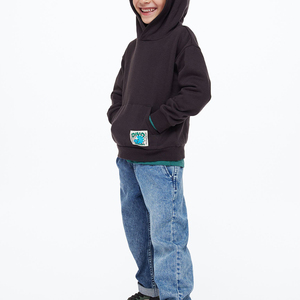 Veste à capuche de gym unisexe en tissu personnalisé de haute qualité pour hommes fermeture éclair décontractée pour bébés garçons - Product Image 1