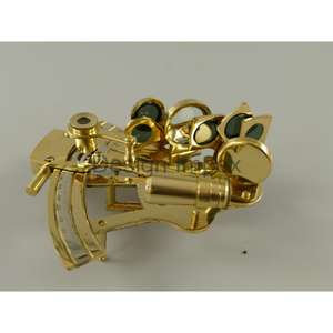 Caja embalada de lujo Sextant Caja ecológica Sextant dorado Accesorios náuticos Decoración del hogar Accesorios de regalo Promoción de recuerdo - Product Image 4