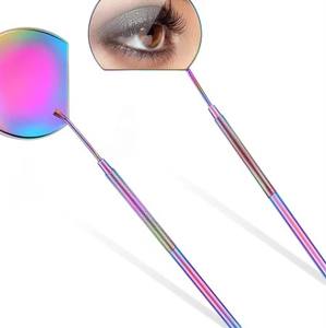 Miroir de maquillage professionnel Extensions de cils Accessoires Miroir de cils en acier inoxydable Miroir d'extension de cils - Product Image 4