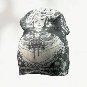 Bonnet en tricot Jacquard brodé personnalisé OEM pour hommes et femmes Bonnet d'hiver à la mode Commandes en gros - Product Image 5