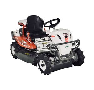 Tondeuse autoportée industrielle 4x4 diesel avec boîte de vitesses hydrostatique, marche arrière, moteur 150cc, bac de ramassage 200L, professionnelle pour l'entretien des pelouses - Product Image 1