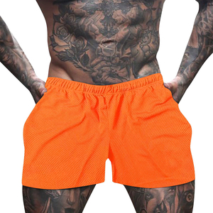 WholeSale Summer Quick Drying Summer <b>Shorts</b> Mid Waist, Running, Fitness, Gym <b>Shorts</b> Zipper <b>Pocket</b> Custom logo OEM - Product Image 4