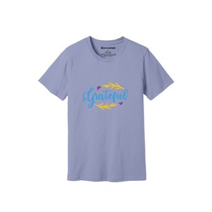 Camiseta informal de algodón 100% con temas de bondad 3D Imprimir 12 opciones de color 160-180 Colocación de diseño personalizable GSM pesado - Product Image 3