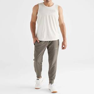 O cou léger meilleur matériel utilisé sur mesure hommes débardeur en gros meilleure qualité respirant hommes débardeur à vendre - Product Image 5