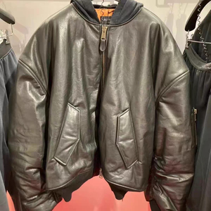 Chaqueta de cuero para hombre de alta calidad, Mejor proveedor, en diferentes tamaños, venta directa de fábrica, chaqueta de cuero para hombre - Product Image 3