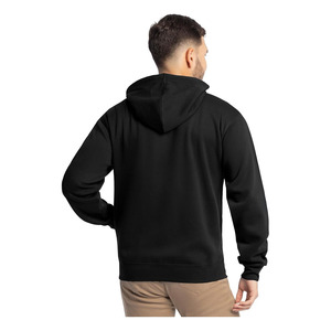 Sweat à capuche classique pour homme 2025/2026, 100% coton, hiver, uni, teint, respirant, séchage rapide, poche, doux, confortable pour - Product Image 2