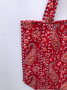 Sac fourre-tout matelassé à la main le plus vendu sac à provisions pour femmes beau sac de plage en coton fait main - Product Image 2