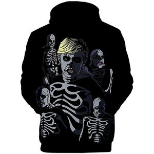 เสื้อฮู้ดพิมพ์ลายเหมือนจริง สไตล์สตรีทแวร์ สำหรับฤดูหนาว อุ่นสบาย เหมาะสำหรับใส่ออกกำลังกาย - Product Image 2