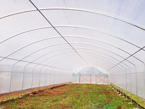 Kits de serres agricoles commerciales à simple travée et double couche en PE avec <span class=keywords><strong>tunnel</strong></span> en film <span class=keywords><strong>plastique</strong></span> <span class=keywords><strong>pour</strong></span> la culture de légumes et de fraises - Product Image 6