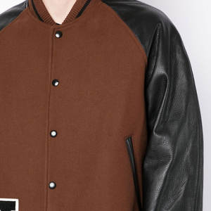 Top Selling Men's Varsity Jacket Premium Quality Fresh Material Customizable <b>Stand</b> Collar Hot Trending Winter Jacket Low Price - Product Image 5