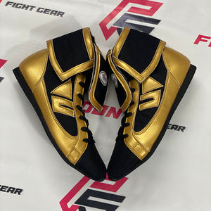 Winning Latest Model Pink <b>Black</b> Boxing Shoes For Training OEM Top Selling Light Weight Winning Boxing Shoes <b>Mesh</b> Breathable - Product Image 3