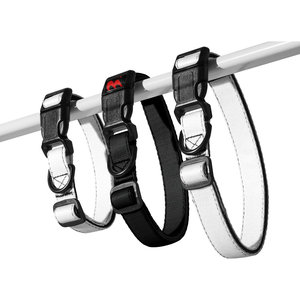 Moderno collare per animali domestici di lusso in pelle di mucca a rilascio rapido con cotone poliestere elegante e semplice stile personalizzato - Product Image 4