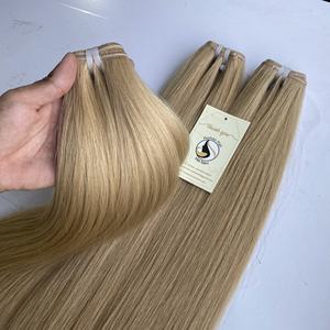 Brut Vietnamien 613 Vierge Cheveux Weave Bundles Du Vendeur 100% Premières Non Transformées de Cheveux Humains 613 faisceaux de cheveux blonds - Product Image 4