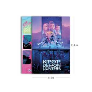 Poster K-Pop Anime Huntrix & Saja Boys Demon Hunters Collection de posters - Product Image 5