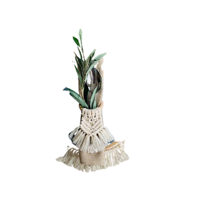 Fournitures en gros porte-serviettes macramé naturel meilleure qualité à bas prix rond de serviette pour la décoration de table à manger - Product Image 6