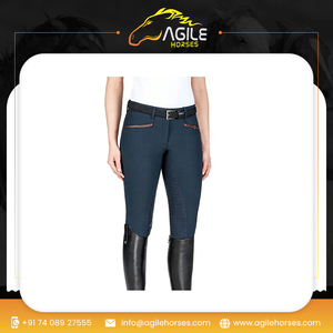 Pantalones ecuestres personalizados, ropa flexible y elegante a granel, pantalones de montar a caballo al por mayor, pantalones para mujer - Product Image 6