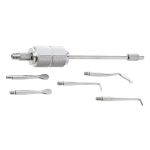 Accesorio de llave de 5 grados quirúrgicos, instrumento removedor de corona de acero inoxidable, removedor de corona Dental de alta calidad, 1 Juego de potencia Manual - Product Image 2