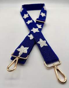 Sangle brodée de haute qualité avec boucles en métal - Product Image 3