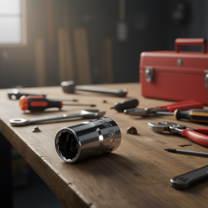 Chiavi a bussola poligonali cromate da 1/2 pollice con attacco femmina - Product Image 3