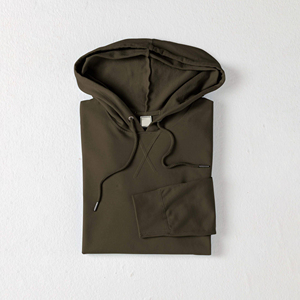 Sudaderas con capucha de corte regular para hombre, ropa de calle cómoda con color sólido para el servicio de OEM de invierno - Product Image 4