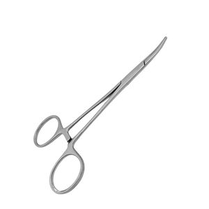 Fórceps de arteria manual, fórceps médicos hemostáticos curvos de 13cm y 10cm, mosquito Halstead de acero inoxidable para profesionales médicos - Product Image 2