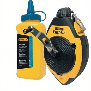 Stanley Fatmax Shock Leader Set 30m Line Length Quick Retrieval 3:1 Ratio Plastic Housing for <b>Chalk</b> Use - Product Image 3