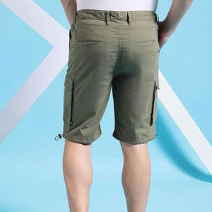 2024 nouvel été personnalisé Fitness Cargo Shorts pour hommes 6XL taille coton Shorts motif décoration usine directe pas cher prix - Product Image 2