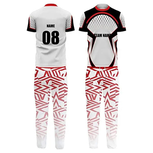 Uniformes de Cricket Estampados de Poliéster Sostenible de Alta Calidad para Hombres, Mujeres y Niños con Logotipo de Color Personalizado, OEM/ODM Disponible - Product Image 6