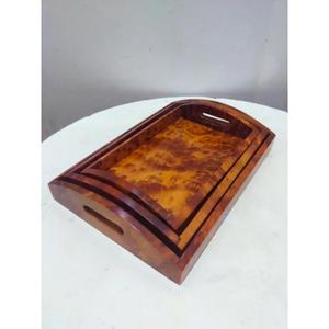 Artesanía de Madera de Tuya Marroquí de Lujo, Hecha a Mano, Raíz de Tuya Natural, Decoración Tradicional Marroquí para el Hogar, Regalo - Product Image 1