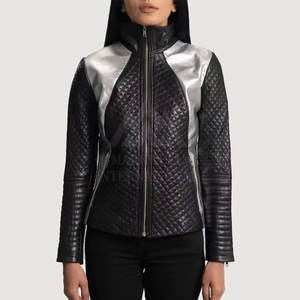 2025 haute qualité femmes mode veste vêtements d'hiver meilleure arrivée femmes mode vestes en cuir à bas prix - Product Image 4