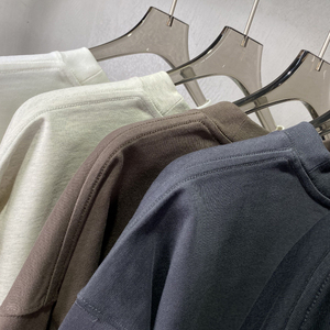 400GSM Cotton Two-tone Sweatshirt Sweatshirt Acid Washed Oversized Snow Wash Fashion Gradient Color Hoodie - Product Image 4