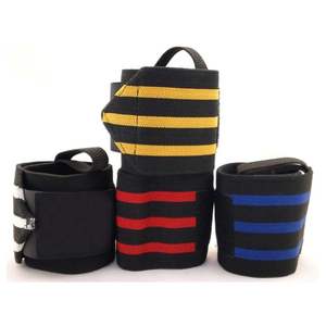 GAF สายรัดข้อมือผ้าฝ้ายโพลีเอสเตอร์กันลื่นสำหรับออกกำลังกายในยิมออกกำลังกายหนัก - Product Image 5