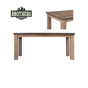 Mesa de comedor de madera maciza de alta calidad a prueba de agua del proveedor de Vietnam-roble/Pino/ACACIA para muebles de hotel y comedor - Product Image 4