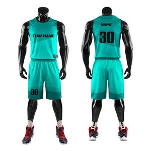 Ensemble de maillots de basket-ball professionnels légers, à séchage rapide, respirants, shorts, vêtements de sport en gros - Product Image 2