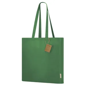 Borsa Tote in Cotone Riciclato Lovarin, Gadget Sostenibile, Articolo Promozionale Ecologico - Product Image 2