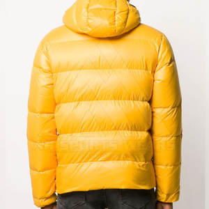 Chaquetas de plumas hinchadas para hombres de alta calidad en talla grande Top Trending Winter Puffer con cuello alto Nuevo diseño - Product Image 4