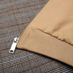 À la mode décontracté mince régulier Varsity Bomber veste chauffée laine Denim polaire respirant coupe-vent grande taille Hip Hop printemps - Product Image 3