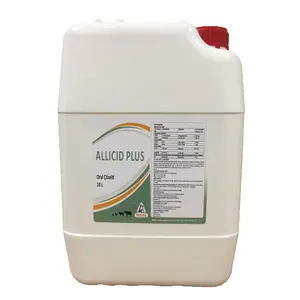 Private Label OEM Product Allicid Plus Oral Solution is a Feed Additive Containing Organic Acids Formic Acid for Poultry Swine